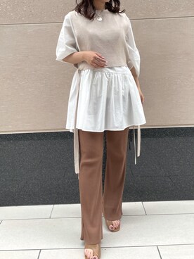 Tsugumiさん（レディース・156cm）の春コーディネート