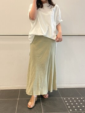 Tsugumiさん（レディース・156cm）の春コーディネート