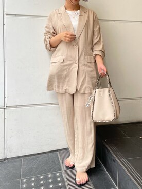 Tsugumiさん（レディース・156cm）の春コーディネート