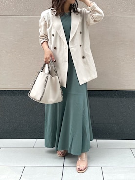 Tsugumiさん（レディース・156cm）の春コーディネート