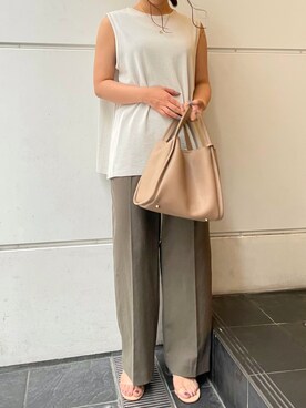 Tsugumiさん（レディース・156cm）の春コーディネート