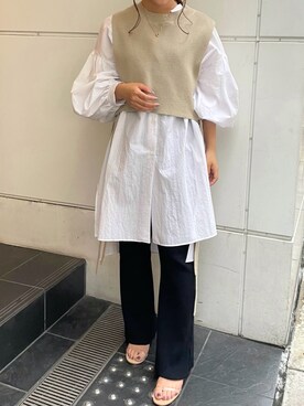 Tsugumiさん（レディース・156cm）の春コーディネート