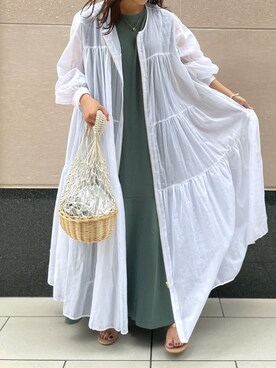 Tsugumiさん（レディース・156cm）の春コーディネート