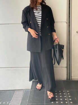 Tsugumiさん（レディース・156cm）の春コーディネート