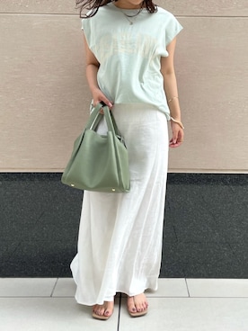 Tsugumiさん（レディース・156cm）の春コーディネート