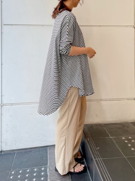 Tsugumiさん（レディース・156cm）の春コーディネート