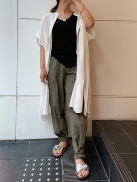 Tsugumiさん（レディース・156cm）の春コーディネート