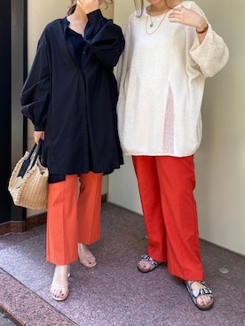 Tsugumiさん（レディース・156cm）の夏コーディネート