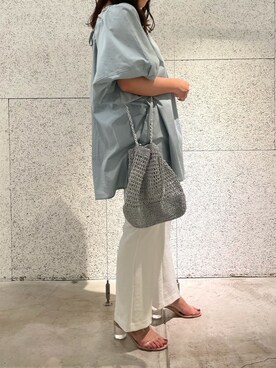 Tsugumiさん（レディース・156cm）の夏コーディネート