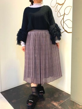「ゆるカワcode☺︎」｜ㅁㅈㅋさん（レディース・156cm）の秋コーディネート