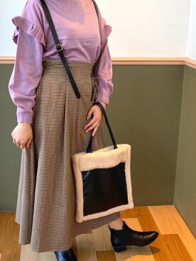 「ゆるカワcode☺︎」｜ㅁㅈㅋさん（レディース・156cm）の秋コーディネート