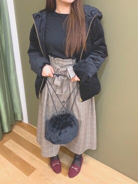 「ゆるカワcode☺︎」｜ㅁㅈㅋさん（レディース・156cm）の秋コーディネート
