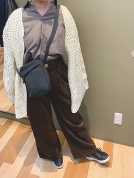 「ゆるカワcode☺︎」｜ㅁㅈㅋさん（レディース・156cm）の秋コーディネート