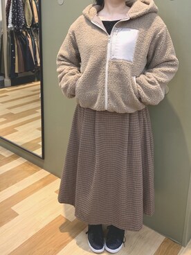 「ゆるカワcode☺︎」｜ㅁㅈㅋさん（レディース・156cm）の冬コーディネート