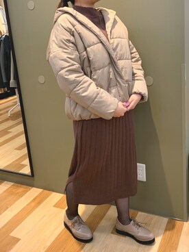「ゆるカワcode☺︎」｜ㅁㅈㅋさん（レディース・156cm）の冬コーディネート