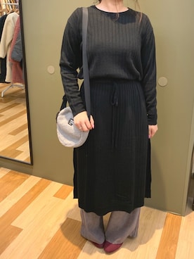 「ゆるカワcode☺︎」｜ㅁㅈㅋさん（レディース・156cm）の冬コーディネート