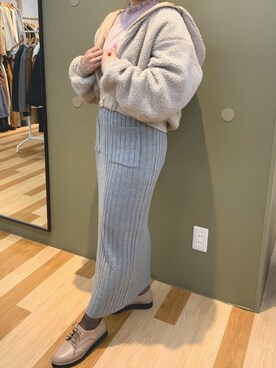「ゆるカワcode☺︎」｜ㅁㅈㅋさん（レディース・156cm）の冬コーディネート