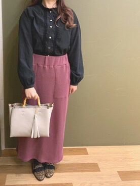 「ゆるカワcode☺︎」｜ㅁㅈㅋさん（レディース・156cm）の冬コーディネート
