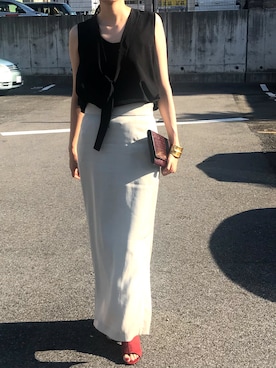 Kaedeさん（レディース・163cm）の夏コーディネート