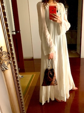 「PRADA（プラダ）のアイテム（財布/小物）」を使った、Kaedeさん（レディース・163cm）の夏コーディネート