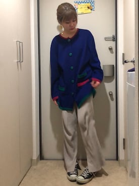 「アイテム（ピアス（両耳用））」を使った、とりさん（レディース・165cm・20代）の冬コーディネート