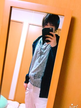 「semantic design（セマンティックデザイン）のアイテム（パーカー）」を使った、kenさん（メンズ・178cm）の冬コーディネート