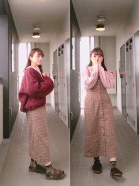 peso ⚐˒˒さん(レディース・153cm)の秋コーディネート