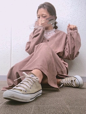 「アイテム（ピアス（両耳用））」を使った、peso ⚐˒˒さん（レディース・153cm・20代）の秋コーディネート