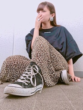 「アイテム（ピアス（両耳用））」を使った、peso ⚐˒˒さん（レディース・153cm・20代）の秋コーディネート