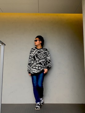 「SHIPS JET BLUE（シップスジェットブルー）のアイテム（デニムパンツ）」を使った、hayatsuzさん（メンズ・176cm）の冬コーディネート
