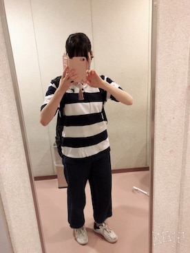 「アクティブ」｜「アイテム（アクセサリー）」を使った、PAOさん（レディース・161cm）の夏コーディネート