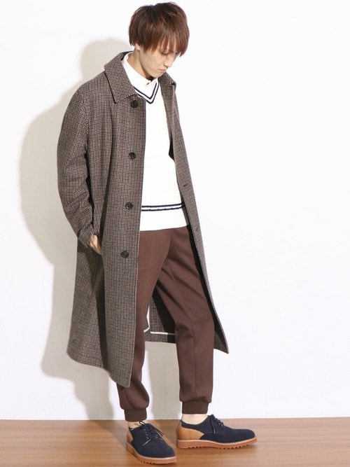 Comme Ca Ism Staff コムサイズム 公式 Comme Ca Communeのチェスターコートを使ったコーディネート Wear