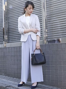 COMME CA ISM STAFFさん(レディース・164cm)の春コーディネート