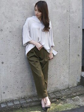 COMME CA ISM STAFFさん（レディース・164cm）の春コーディネート