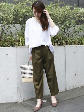 COMME CA ISM STAFFさん(レディース・164cm)の春コーディネート