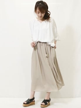 COMME CA ISM STAFFさん(レディース・164cm)の春コーディネート