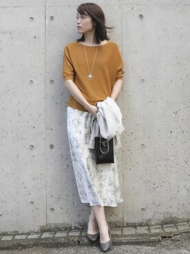 COMME CA ISM STAFFさん(レディース・168cm)の秋コーディネート