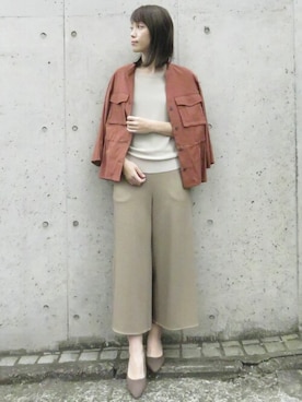 COMME CA ISM STAFFさん(レディース・168cm)の秋コーディネート