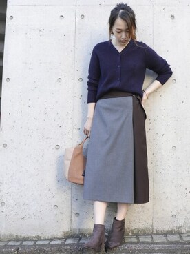 COMME CA ISM STAFFさん（レディース・164cm）の秋コーディネート