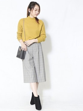 COMME CA ISM STAFFさん（レディース・164cm）の秋コーディネート