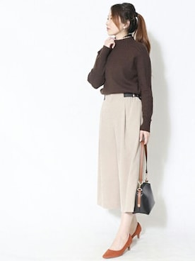 COMME CA ISM STAFFさん（レディース・164cm）の秋コーディネート