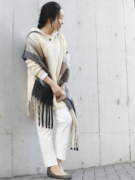 COMME CA ISM STAFFさん（レディース・153cm）の冬コーディネート