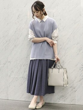 COMME CA ISM STAFFさん(レディース・164cm)の冬コーディネート