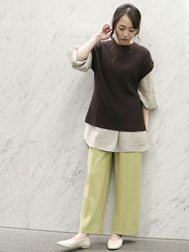 COMME CA ISM STAFFさん（レディース・164cm）の春コーディネート