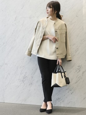 COMME CA ISM STAFFさん（レディース・164cm）の春コーディネート