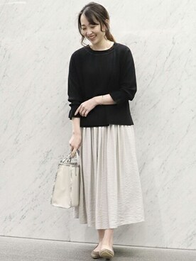 COMME CA ISM STAFFさん(レディース・164cm)の春コーディネート