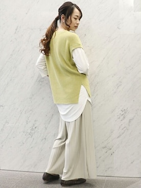 COMME CA ISM STAFFさん（レディース・164cm）の春コーディネート