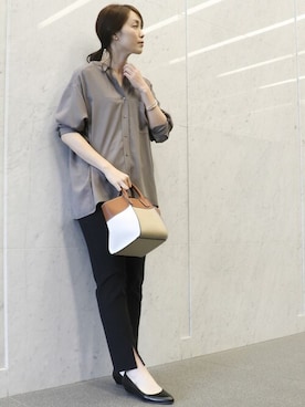 COMME CA ISM STAFFさん(レディース・168cm)の春コーディネート