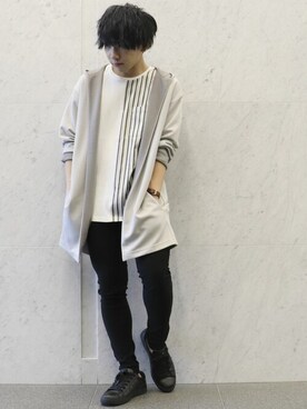 COMME CA ISM STAFFさん(メンズ・165cm)の春コーディネート