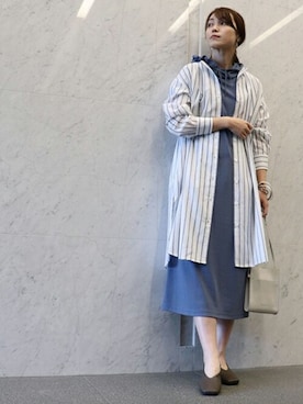 COMME CA ISM STAFFさん（レディース・168cm）の春コーディネート